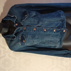 a new day Blue Jean Jacket